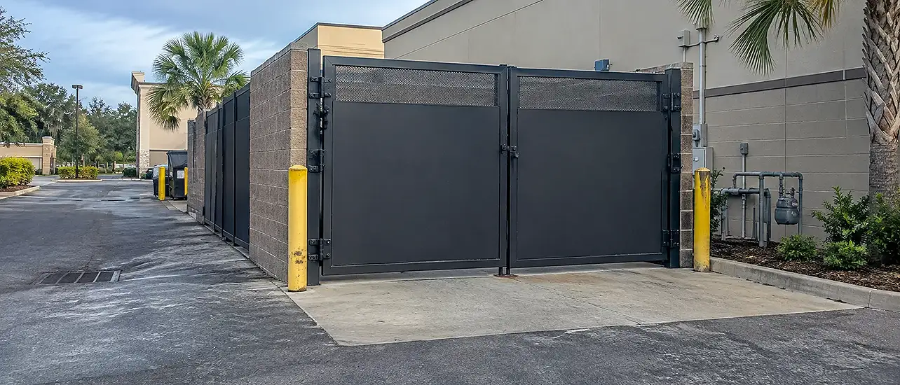 Commercial Dumpster Gates Jacksonville Fl