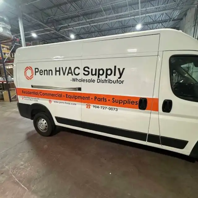 Hvac Truck Wrap