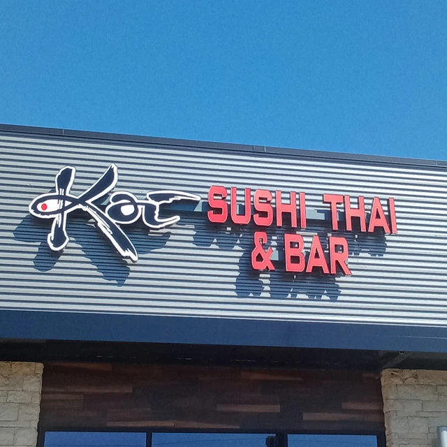 Koi Sushi Bar Sign
