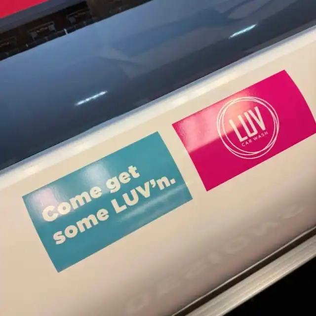 Luv Sticker