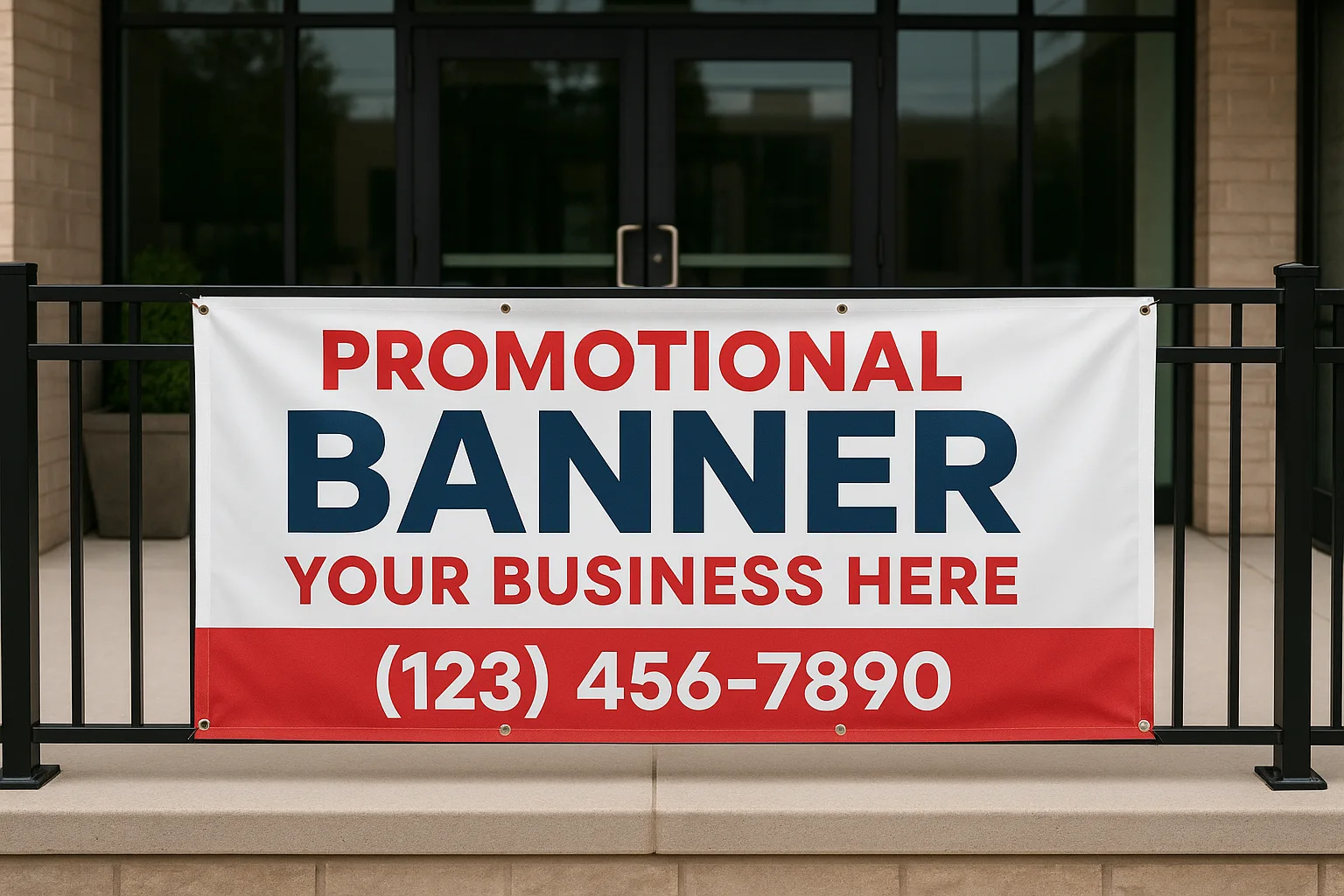Promo Banner Hanging