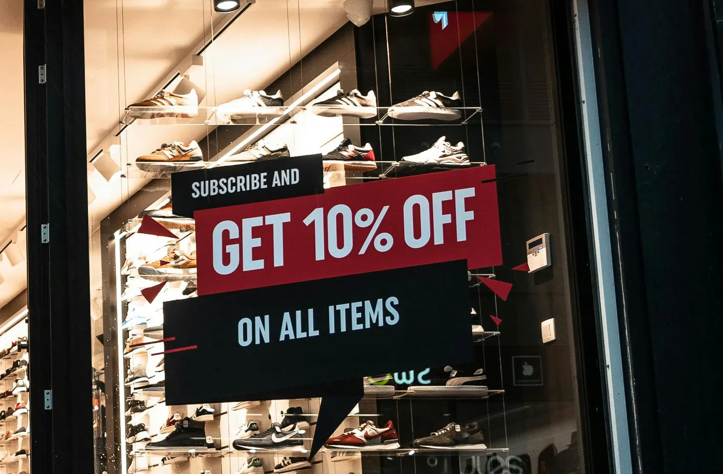 Sale Sign Window Cling