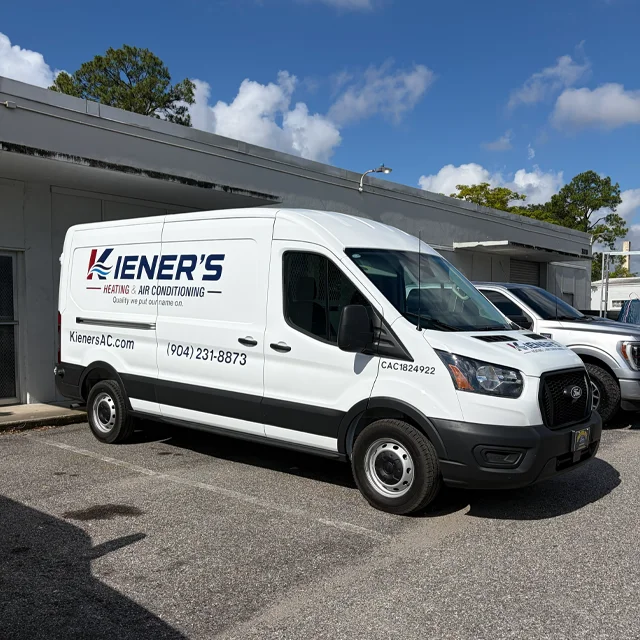 Vehicle Lettering For Kieners Heating And Air Conditioning 1