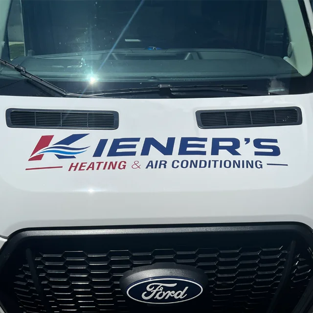 Vehicle Lettering For Kieners Heating And Air Conditioning 4
